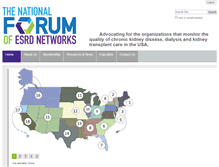 Tablet Screenshot of esrdnetworks.org